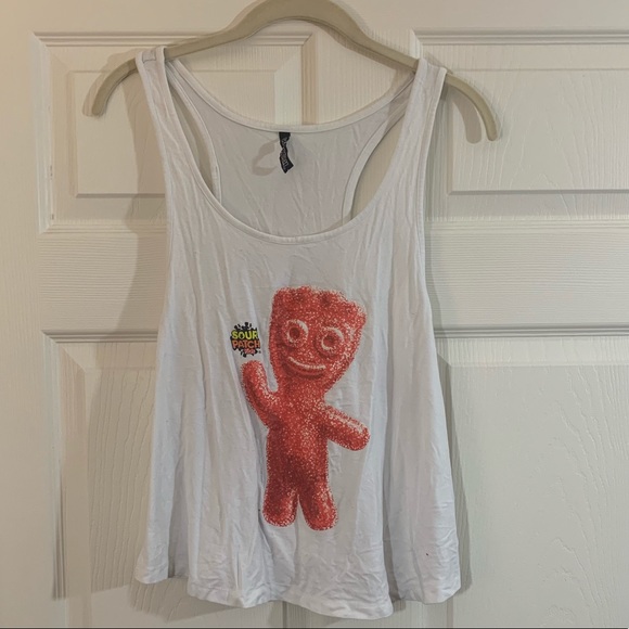sour patch kids Tops - Sour patch kids Cropped tank top sour patch kids Tops - Sour patch kids Cropped tank top